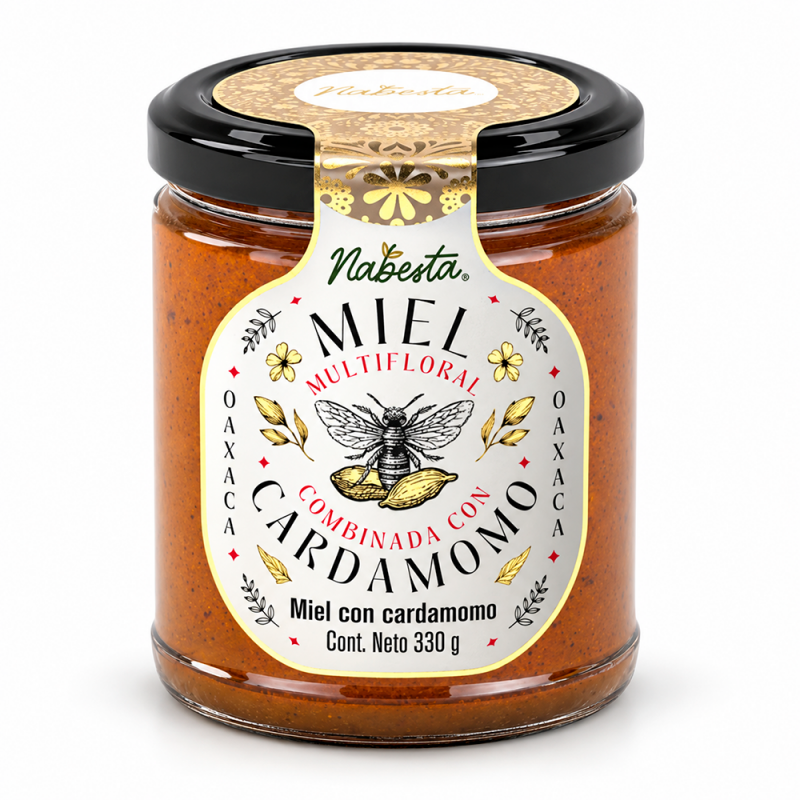 Miel Cardamomo, 330g