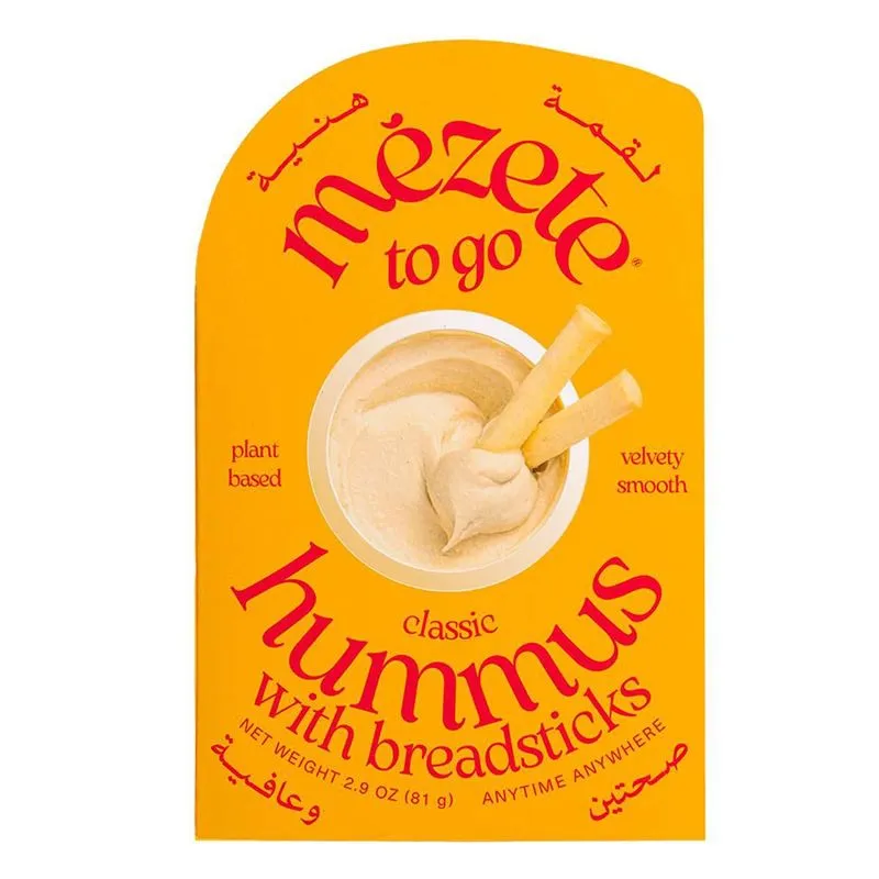 Hummus Clásico con Breadsticks Mezete, 81g