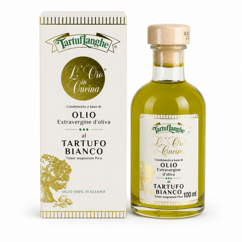 Aceite de Oliva Extra virgen con Trufa Blanca, 100ml