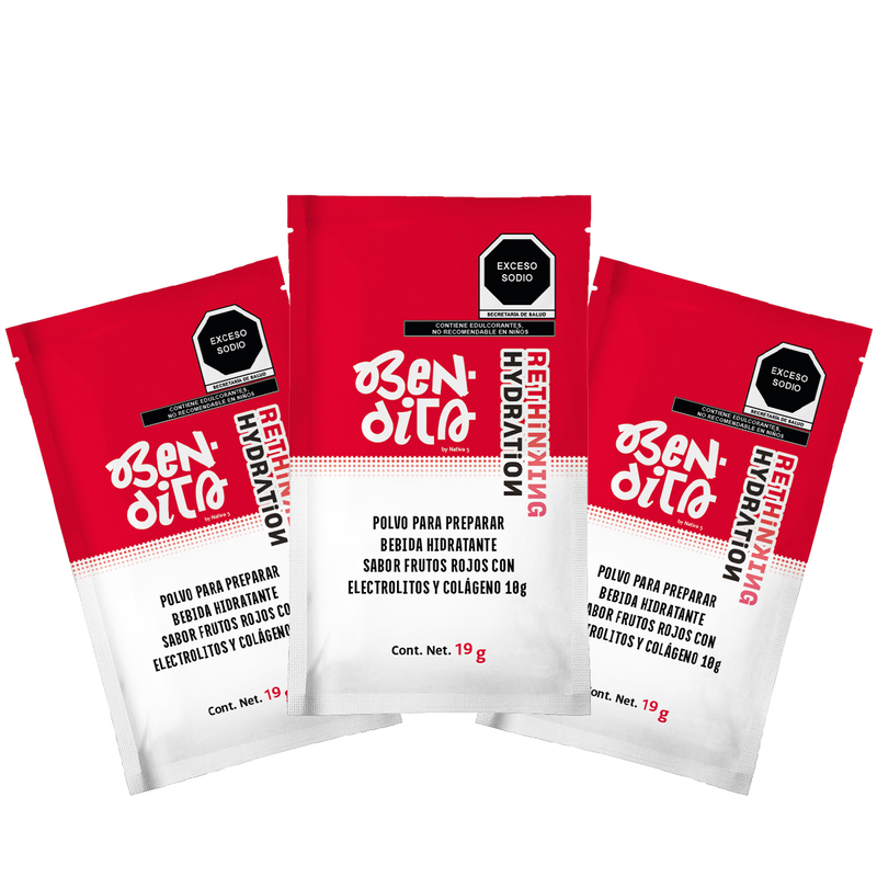 Bebida Hidratante en Polvo Bendita, 19 gr