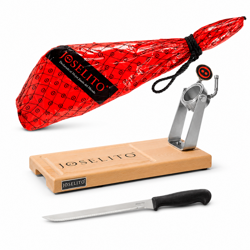 Pata de Jamón Joselito con hueso, Tabla y Cuchillo