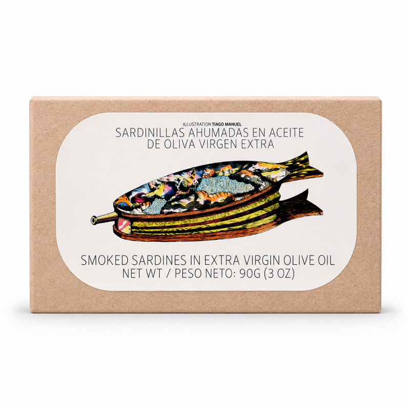 Sardinillas Ahumadas en Aceite de Oliva, 90g