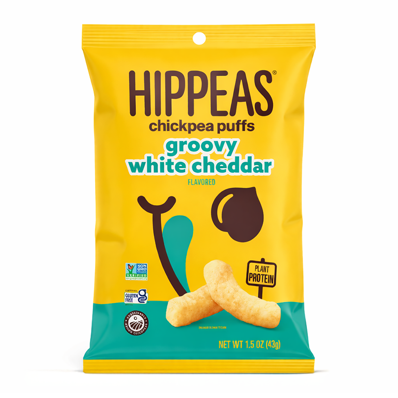Puffs Groovy White Cheddar, 113g