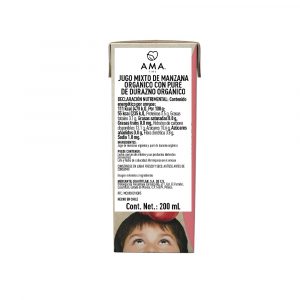 Jugo de Manzana Durazno, 200ml