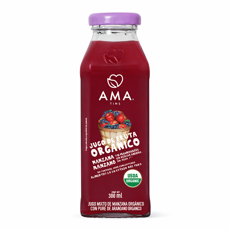 Jugo de Manzana Arándano, 300ml
