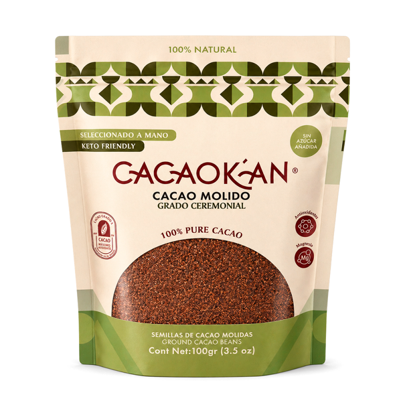 Cacao Molido Ceremonial, 100g