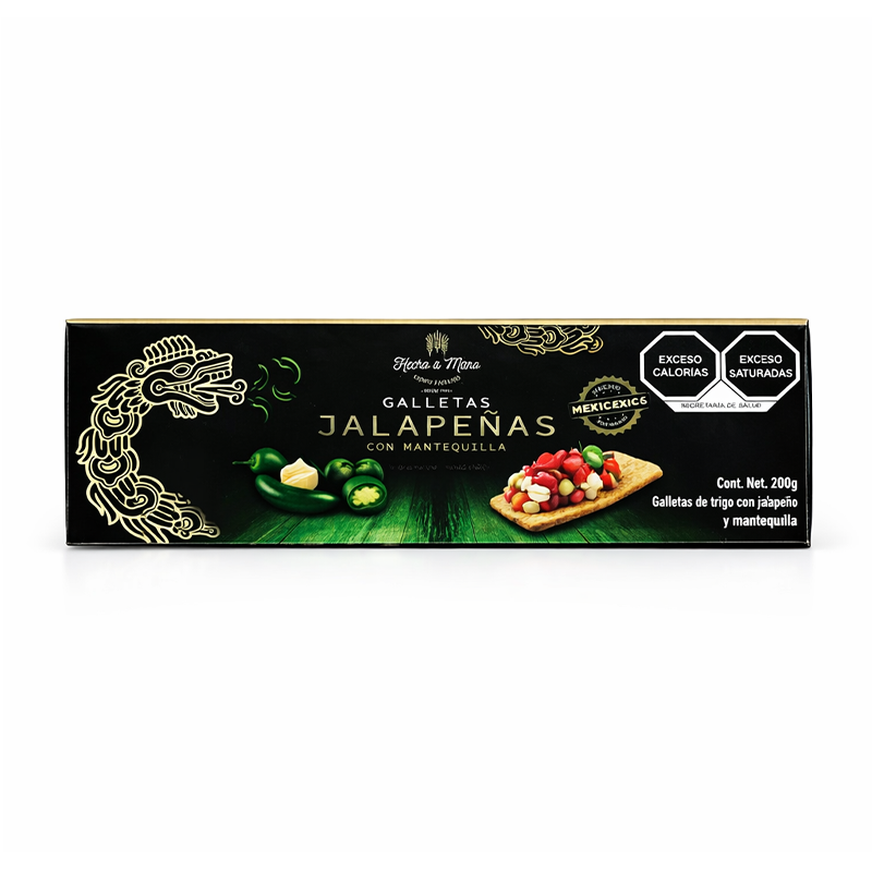 Galletas Jalapeñas, 200g