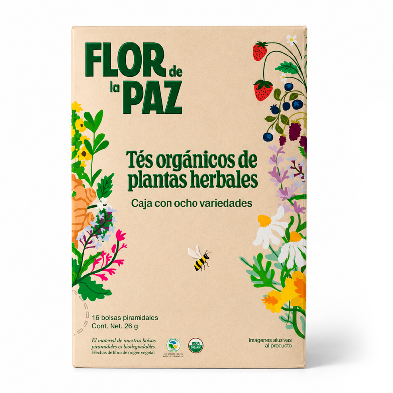 Infusión Te Herbal Surtida Flor de la Paz