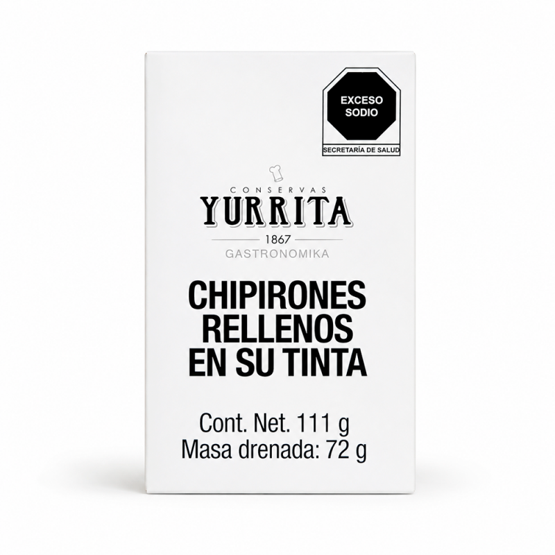 Chipirones Rellenos en su Tinta, 111g