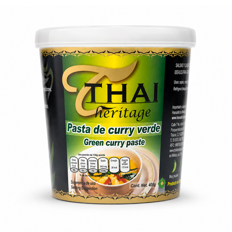 Pasta de Curry Verde, 400g