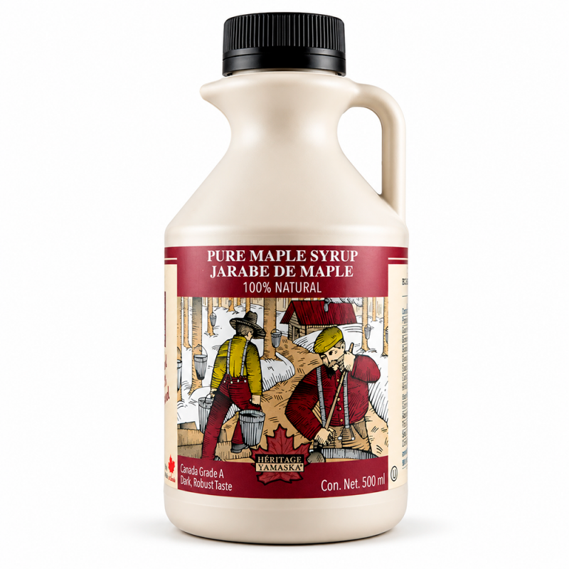 Jarabe Puro Maple Dark Robus, 500ml