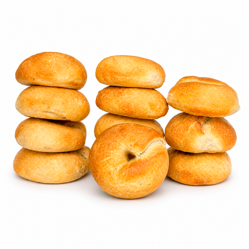 Bagel Natural de Masa Madre