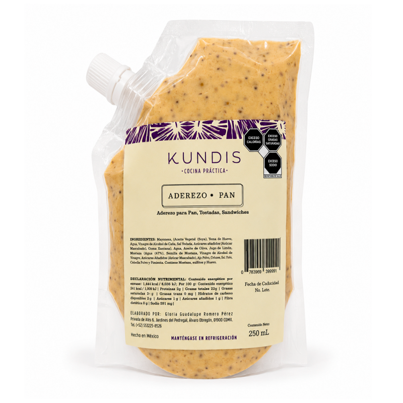 Aderezo Pan, 250ml