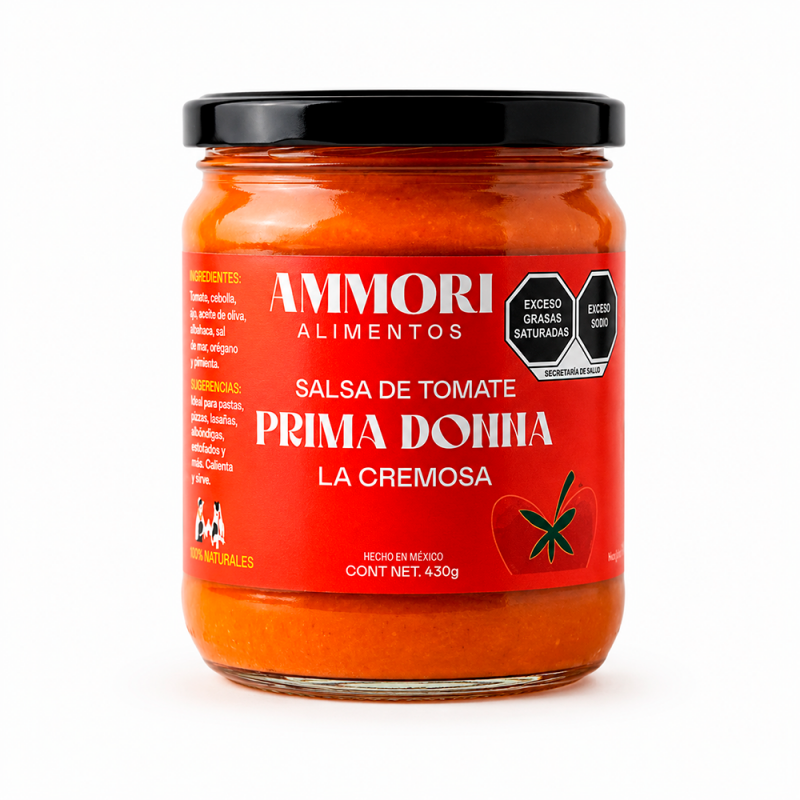 Salsa de Tomate Prima Donna 'La Cremosa', 430g