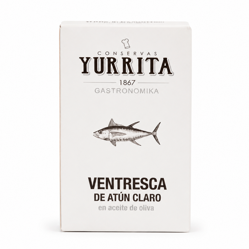 Ventresca de Atún Claro en Aceite de Oliva, 111g