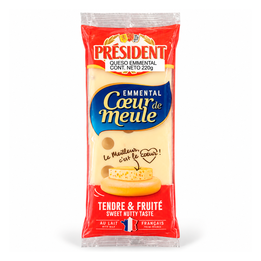 Queso Emmental President, 220g