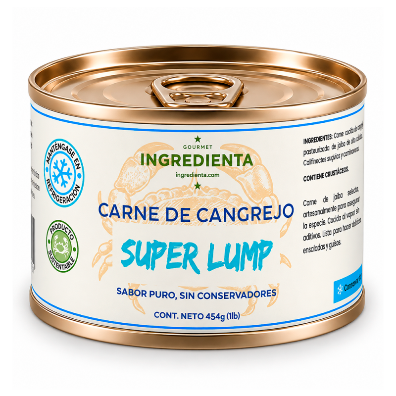 Carne de Cangrejo Super Lump, 454g
