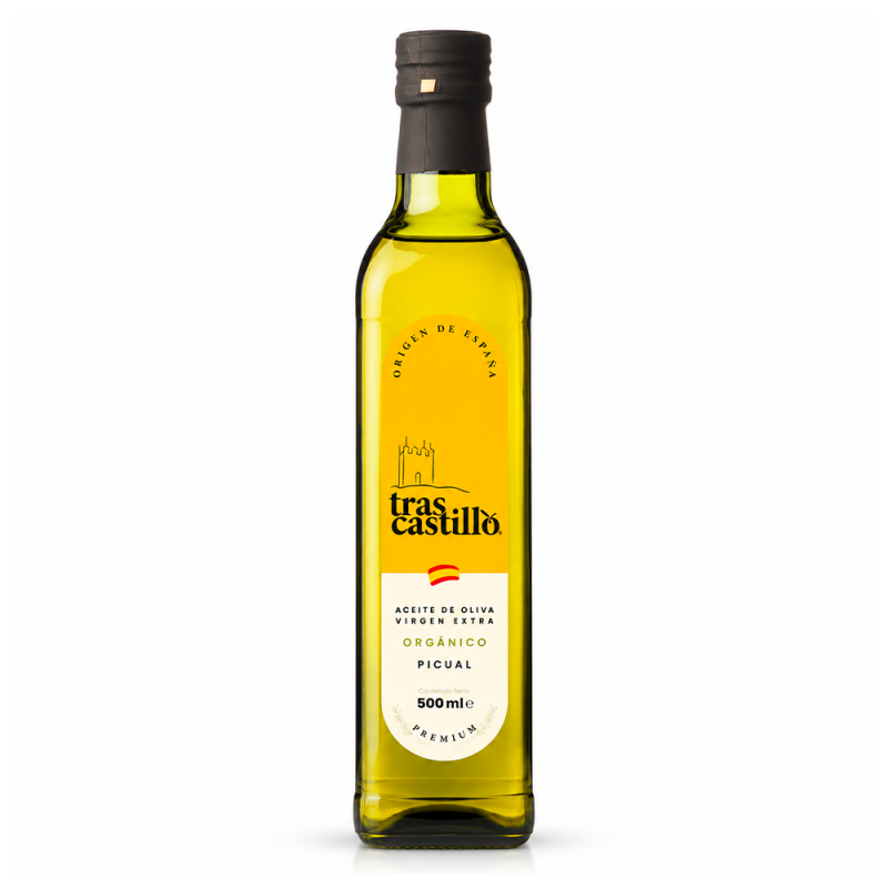 Aceite de Oliva Virgen Extra Calidad Premium Variedad Picual, 500ml