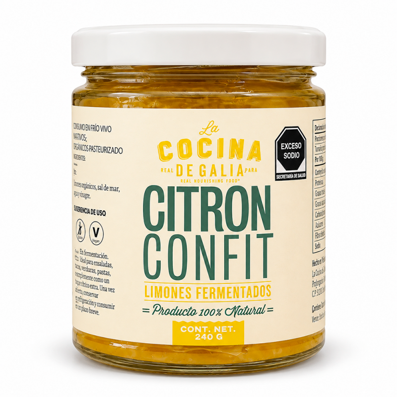Limones Fermentados, 240g